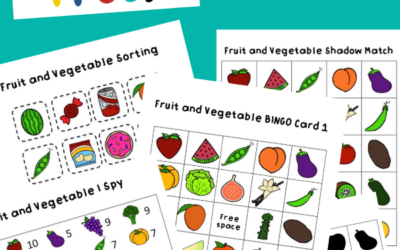 Fun-Filled Fruit and Vegetable Activity Pack