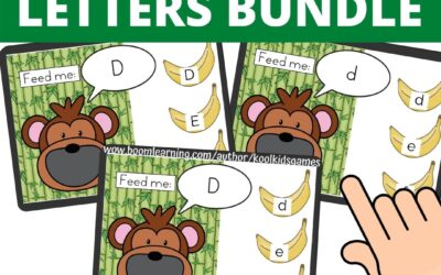 Feed The Funky Monkey: Feeding Zoo Kindergarten BOOM Cards