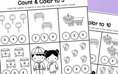 Chinese New Year Count and Color