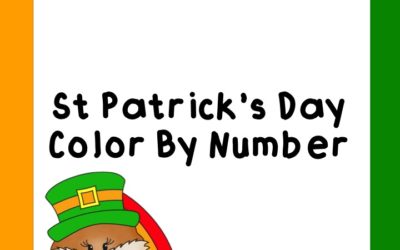 St Patrick’s Day Color By Number