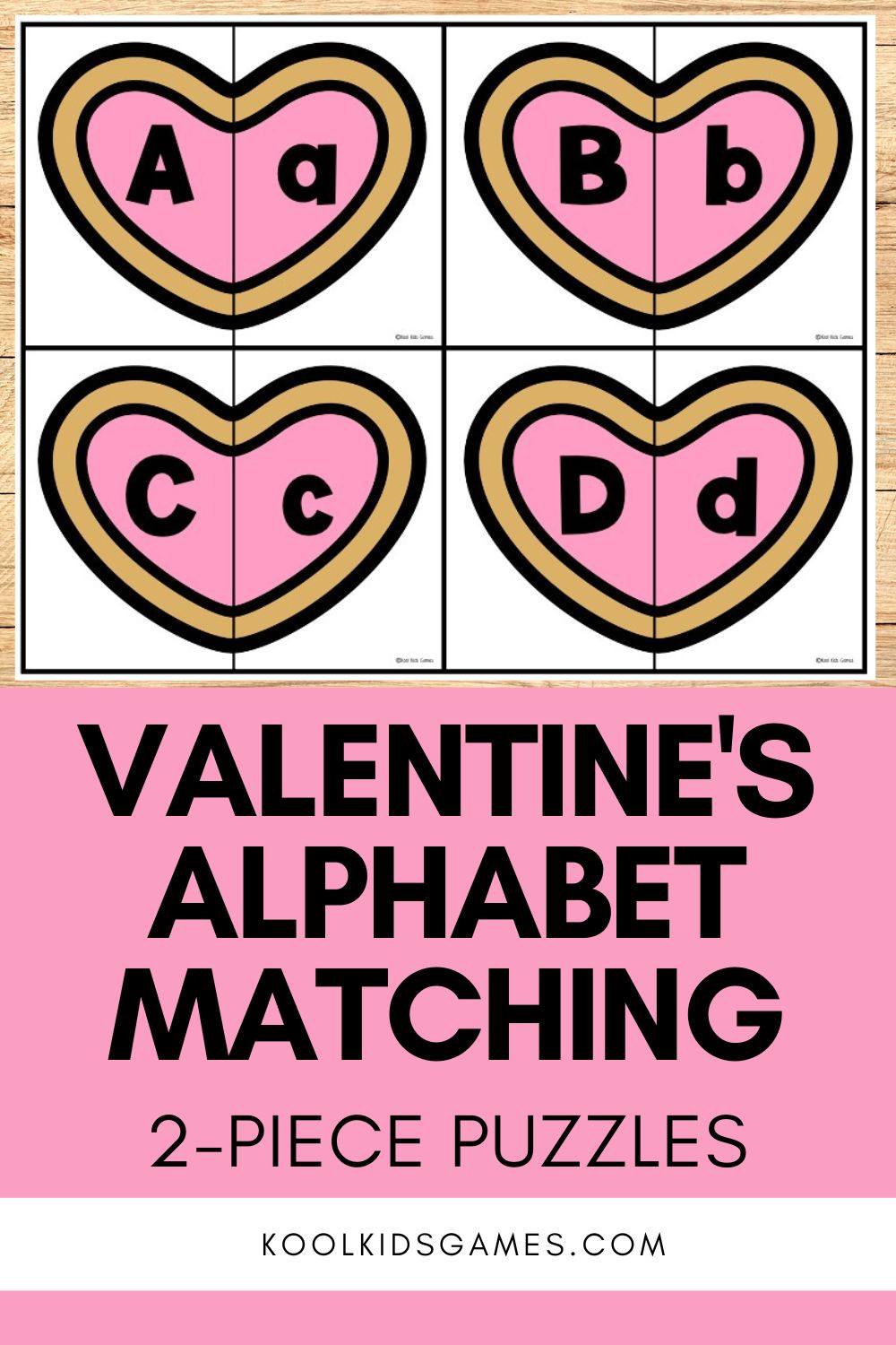 Put the hearts back together again by matching lowercase to capital letters in this fun Valentines Alphabet Match puzzle! This Valentines Day center is easy to prepare and fun to play in a sensory bin, as a small group activity or individual practice station.