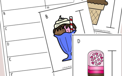 Ice Cream Measurement Cards