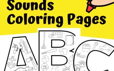 Alphabet Beginning Sound Coloring Pages