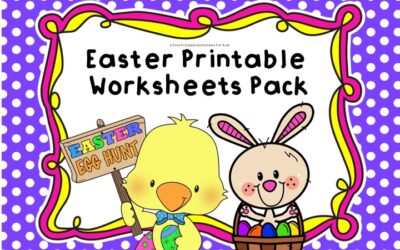 April Easter Printable Worksheets Pack