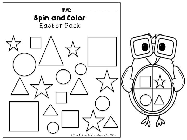 50 pages of free Easter themed printable worksheets for kids. Includes a variety of literacy, math and fine motor activities.