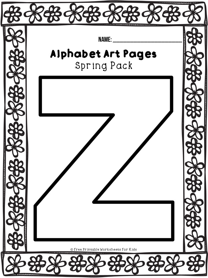 50 pages of free Spring themed printable worksheets for kids. Includes a variety of literacy, math and fine motor activities. Bring on the flower, frog and flying bugs fun!