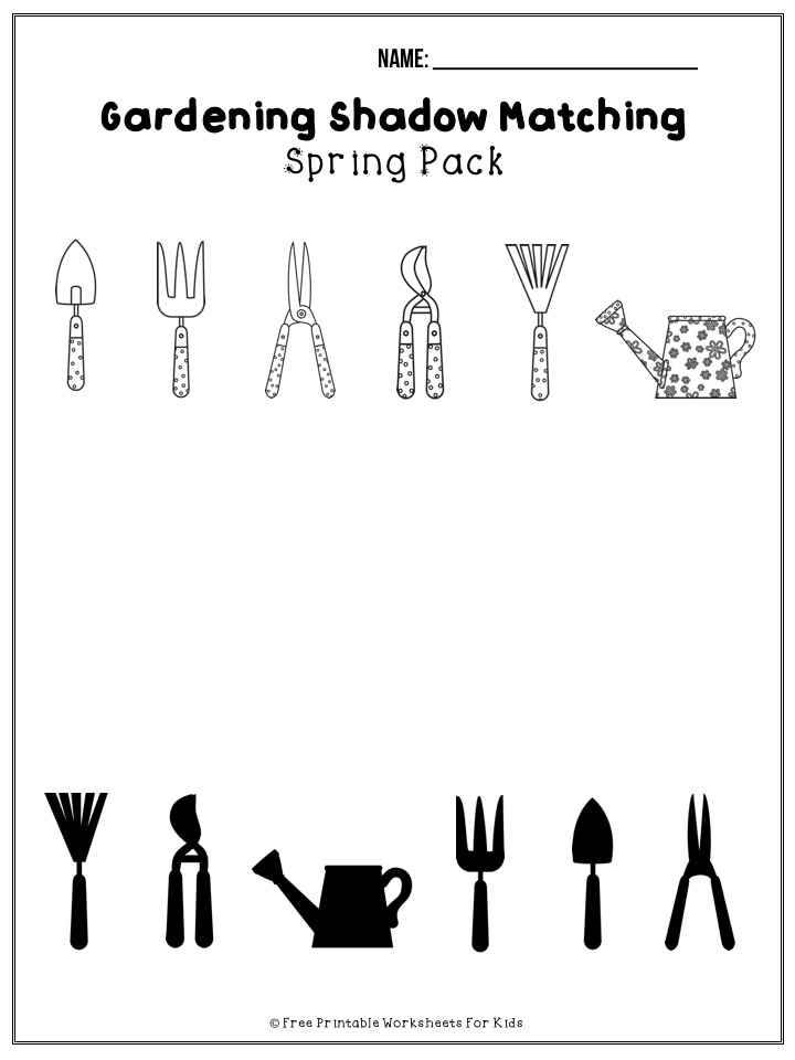 50 pages of free Spring themed printable worksheets for kids. Includes a variety of literacy, math and fine motor activities. Bring on the flower, frog and flying bugs fun!