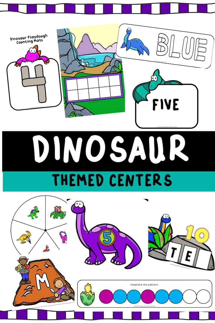 10 fun dinosaur-themed literacy and math games for preschool and kindergarten