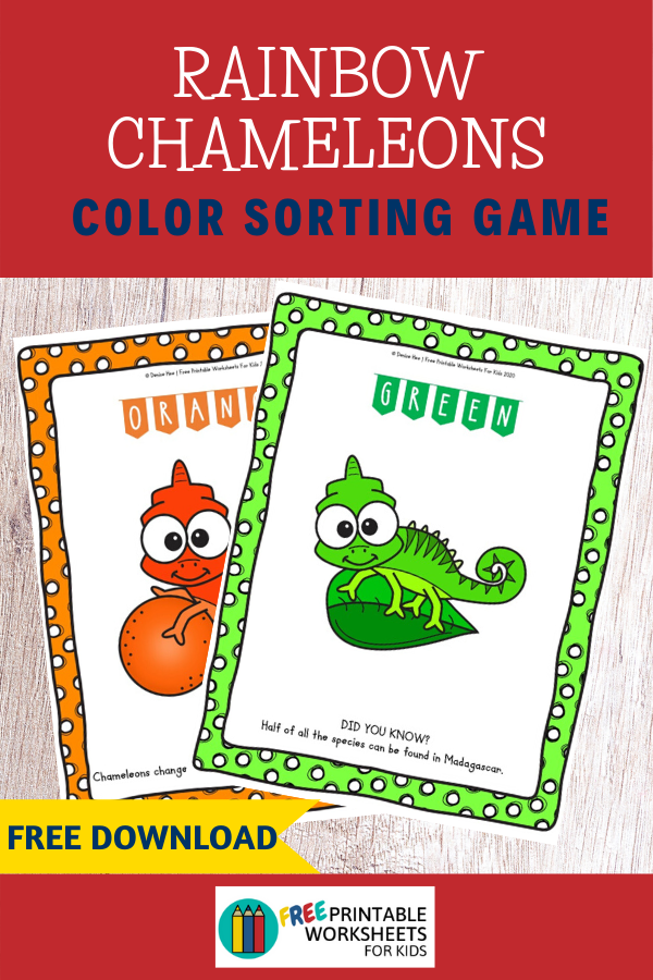 These Rainbow Chameleon Color Sorting Mats combine color word recognition, early math skills, fine motor development and science all in one. April showers bring May flowers and lots of lovely rainbows so get those colorful pompoms out for some sorting fun!