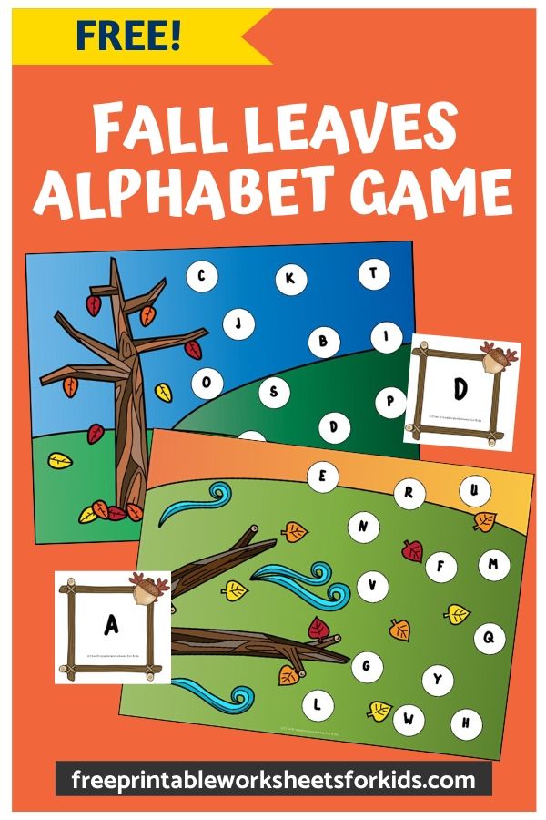 Looking for a preschool letter recognition activity? This fall alphabet printable will help your students with learning capital letters. Pick and cover one of the letter cards from a themed sensory bin and match the letter on the mat.