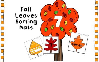 Fall Leaves Number Sorting