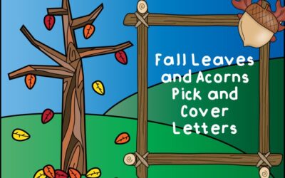 Fall Leaves Pick and Cover Letters