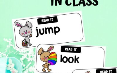 5 Ways to Use Easter Eggs in the Classroom: Easter Bunny Sight Words and More!