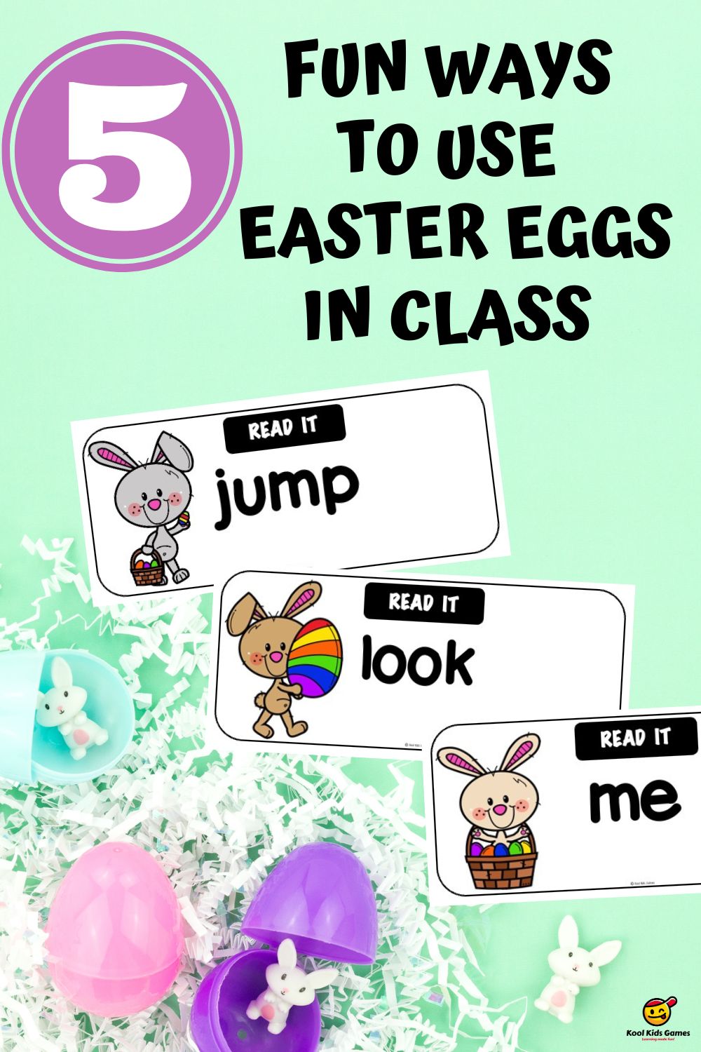 This bumper guide of Easter activities uses plastic Easter eggs in a range of creative ways. Download a free Easter Bunny Sight Words printable and learn other ways to use them in your classroom.