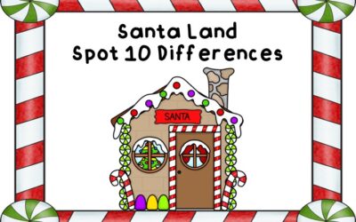 SantaLand Spot 10 Differences