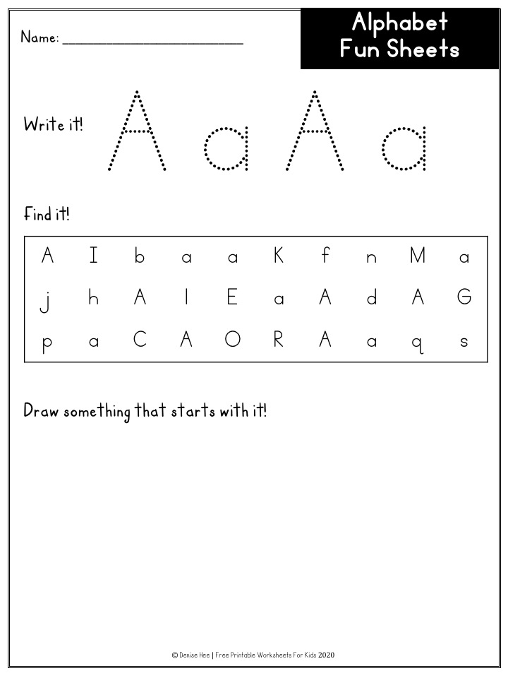 600+ pages of alphabet activities including playdough mats, handwriting practice, latter recognition, letter case sorting, do-a-dot, q tip painting, drawing, punch cards, beginning sound clip cards, etc. Teach your preschooler the letters and their sounds with this fun pack.