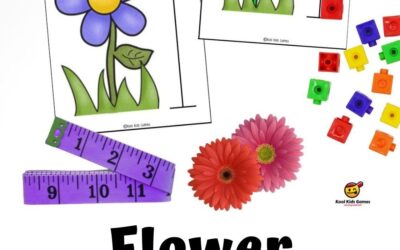 Flower Measurement Cards for Non-Standard and Standard Length