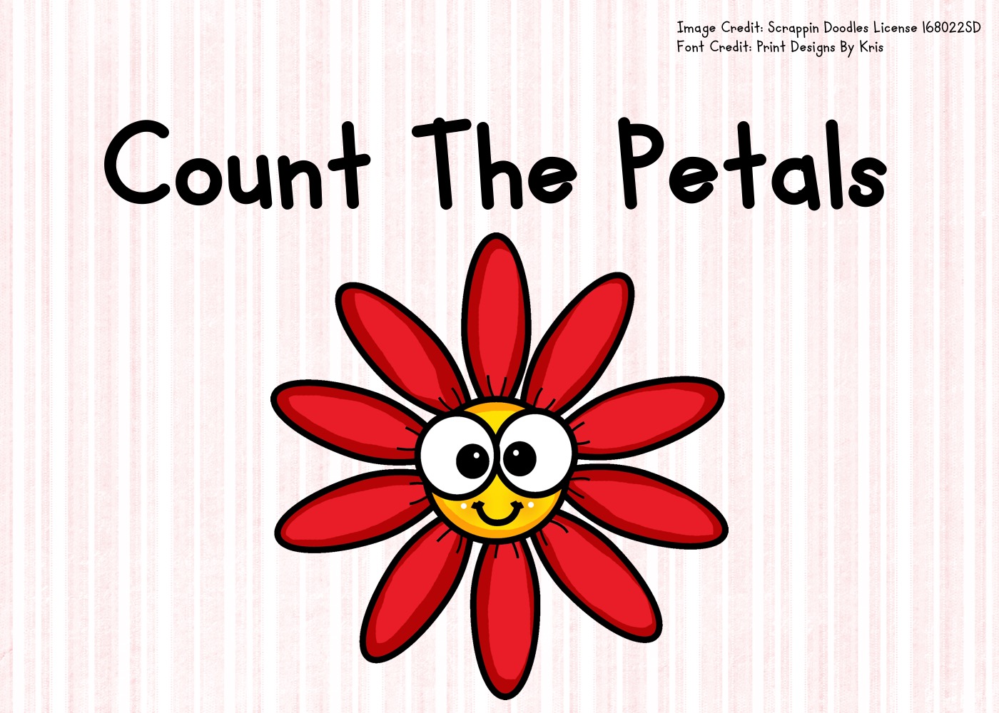 Count The Petals 1-10