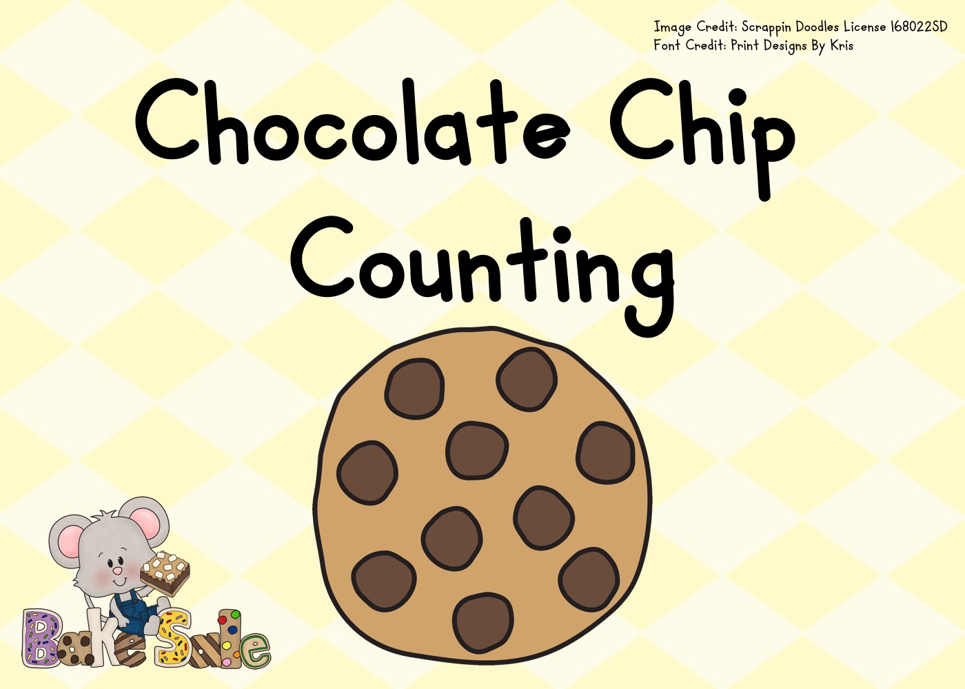 Count The Chocolate Chips 1-10