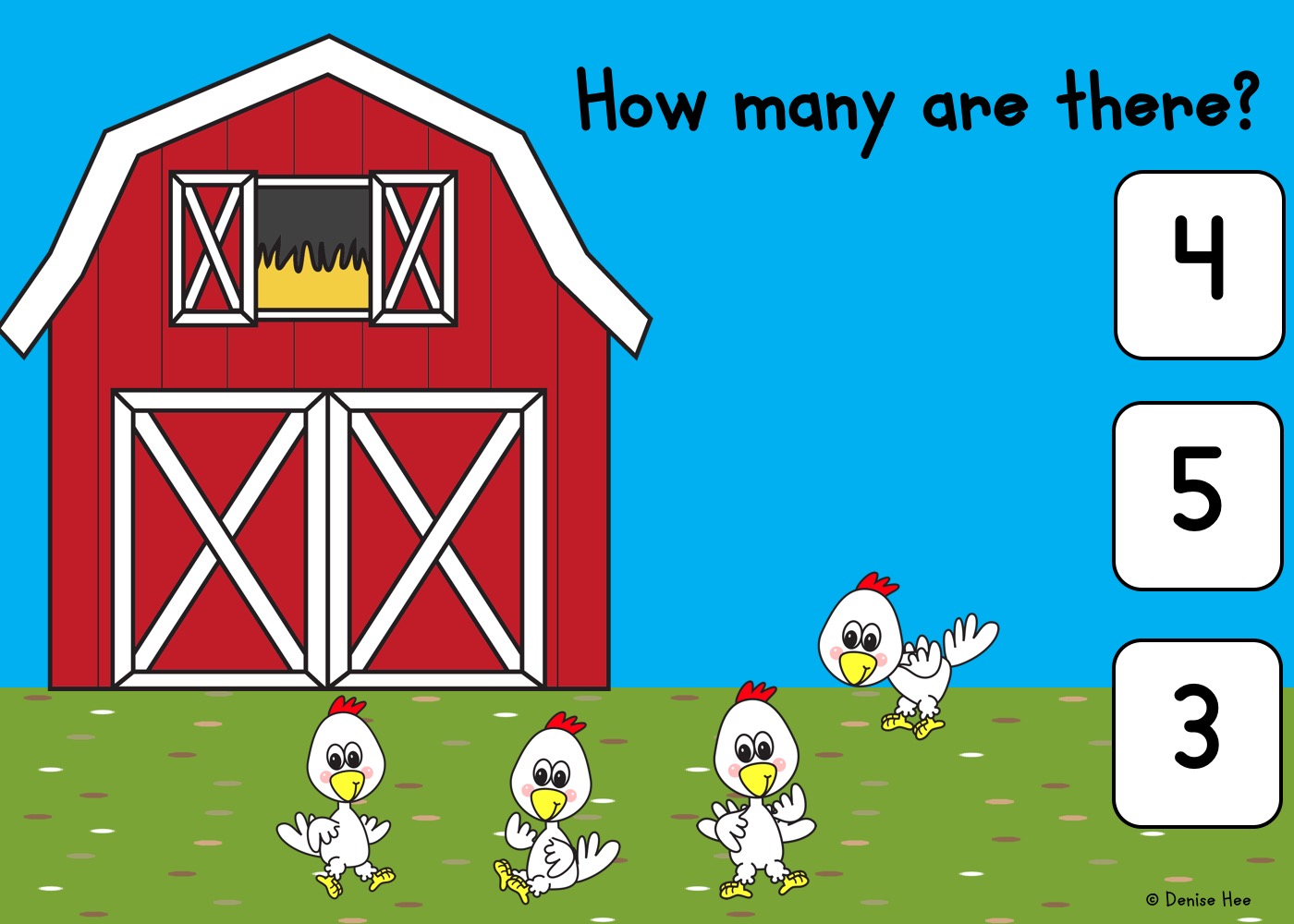 I grew up with chickens as pets and my son absolutely loves his field trips to the farm. He comes back all excited talking about all the animals he sees. We both share a love of animals so this set of chicken counting clip cards is one of his favorites.