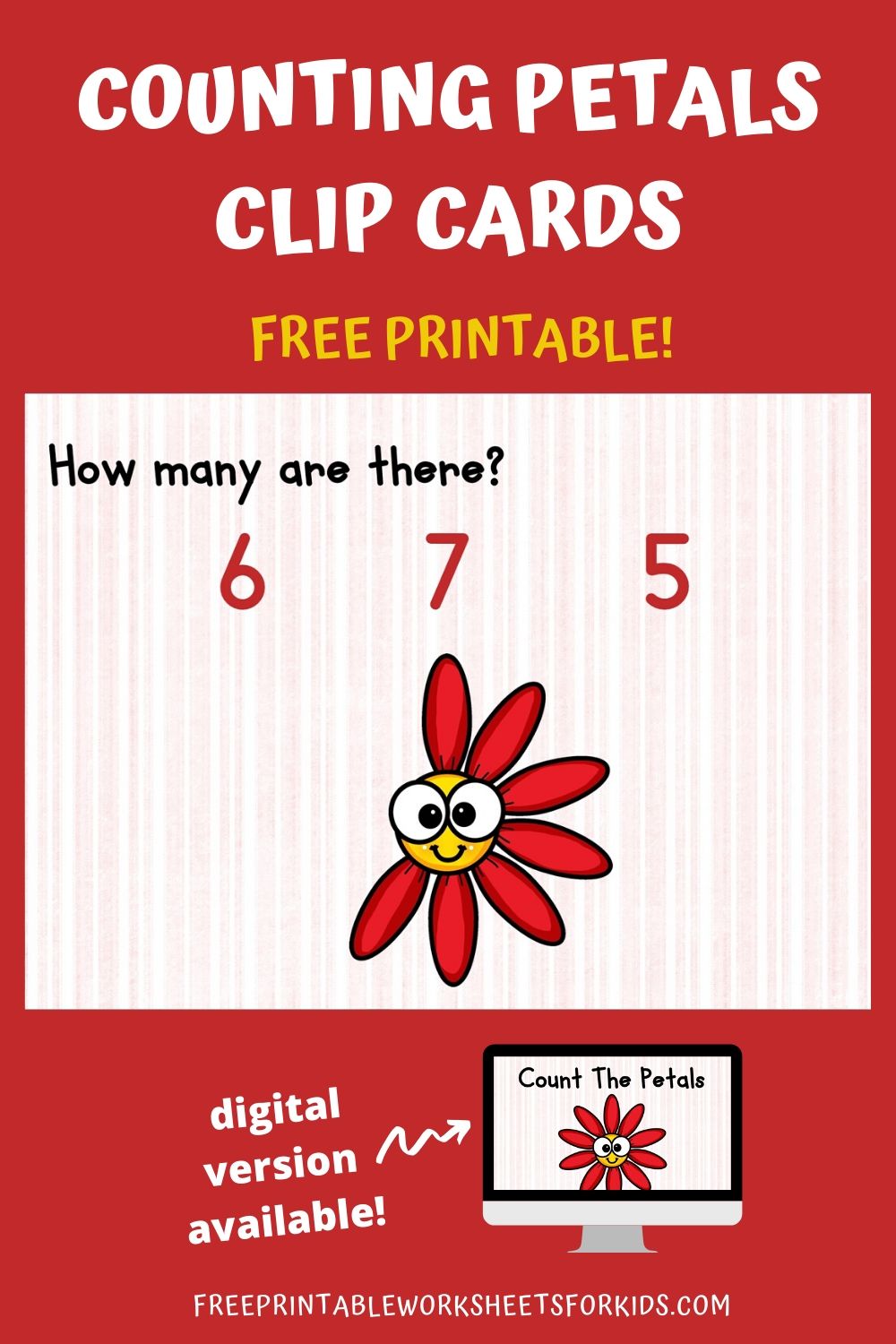 This adorable set of clip cards will allow your child to practice counting 1-10 while strengthening their little hand muscles. This is a perfect activity for Spring and Summer.