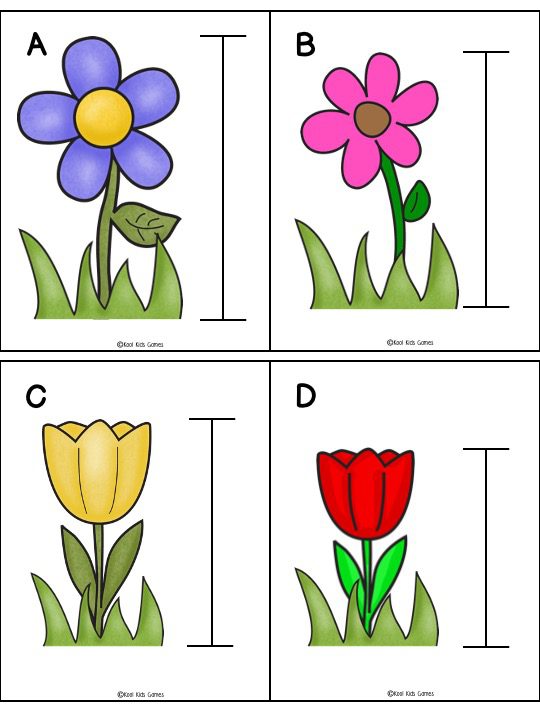 It’s not unusual for kindergarten teachers to leave teaching measurement until the last minute. However, there’s lots of excellent math skills to be developed here, from visual estimation to one to one correspondence counting skills. Check out these cute flower measurement cards that give you the opportunity to talk about how to measure accurately as well as bringing some flower power into your classroom.