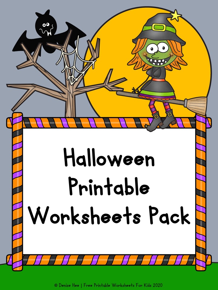 Halloween Printable Worksheets Pack