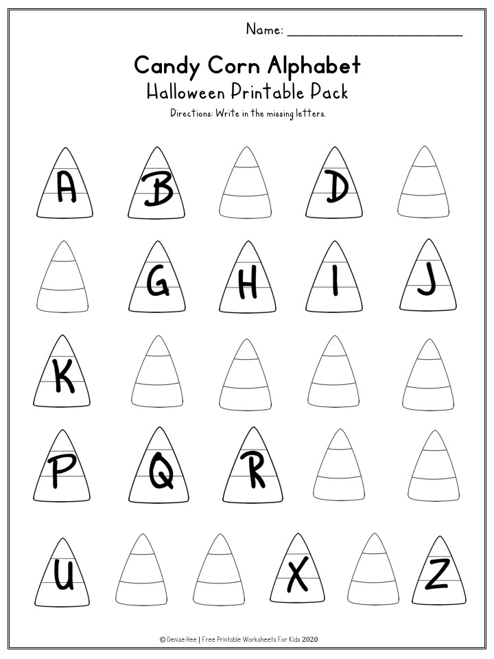 Fun Halloween Printables for Preschool and Kindergarten | Halloween Themed Number Games | Hands On Literacy Homeschool Activities | Kids Classroom Center Ideas and Worksheets #FreePrintableWorksheetsForKids #halloween #october #packet #witch #ghost