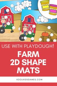 Farm Shapes Mats