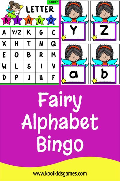 This fairy alphabet bingo printable for preschool will become a quick favorite in your literacy centers and you can add to the magic of fairy themed activities by allowing your students to dress up as they play. Your students will love this letter matching small group activity.