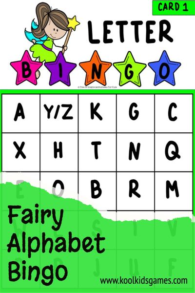 This fairy alphabet bingo printable for preschool will become a quick favorite in your literacy centers and you can add to the magic of fairy themed activities by allowing your students to dress up as they play. Your students will love this letter matching small group activity.