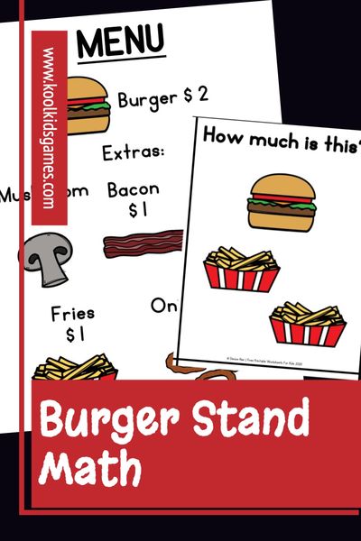 This burger stand math fun packet gives you everything you need to teach kindergarten counting money skills while they think they’re just playing at being a McDonald’s worker. There’s nothing better, however, than when you can incorporate some of your core academic subjects into a dramatic play center, and having your students play shopkeeper gives you so many opportunities for multi-leveled learning.