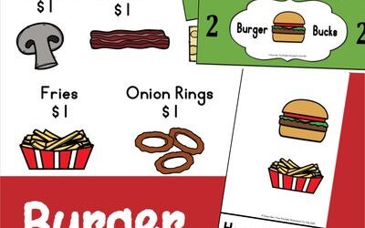 Burger Stand Math Fun