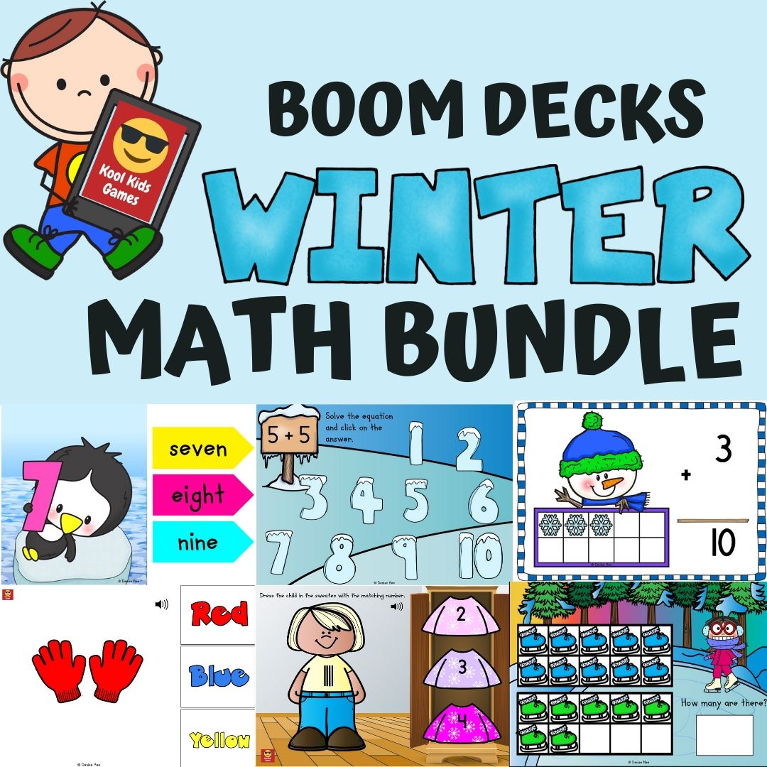 Your kids will love this 50-page winter packet full of fun activities to help them practice literacy, math and fine motor skills. Preschool and kindergarten students will cut, color, count and much more. This activity pack is perfect for indoor leaning time during the cold winter months.