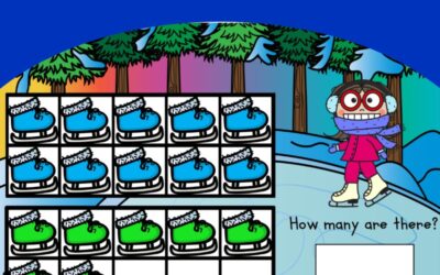 Counting to 20 with Ice Skates