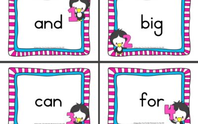 Penguin Sight Words Write The Room