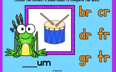 Frog Beginning R Blends