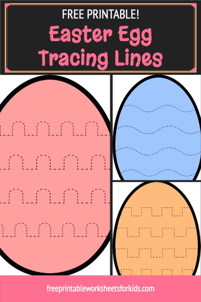 This simple preschool fine motor activity will help develop your students' fine motor muscle strength and allow them to practice correct pencil grip. Prewriting skills like tracing are crucial for building hand-eye coordination, confidence, concentration and focus. Download these free printable Easter Egg tracing worksheets as a quiet independent game for early finishers in your class this Spring!