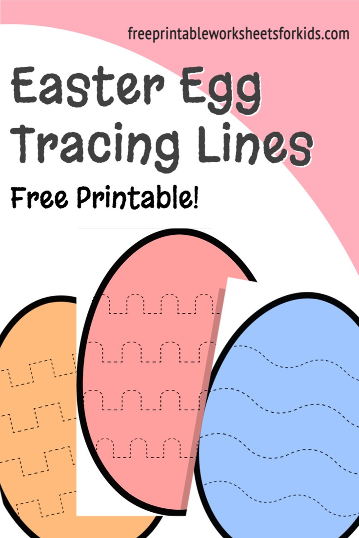 This simple preschool fine motor activity will help develop your students' fine motor muscle strength and allow them to practice correct pencil grip. Prewriting skills like tracing are crucial for building hand-eye coordination, confidence, concentration and focus. Download these free printable Easter Egg tracing worksheets as a quiet independent game for early finishers in your class this Spring!