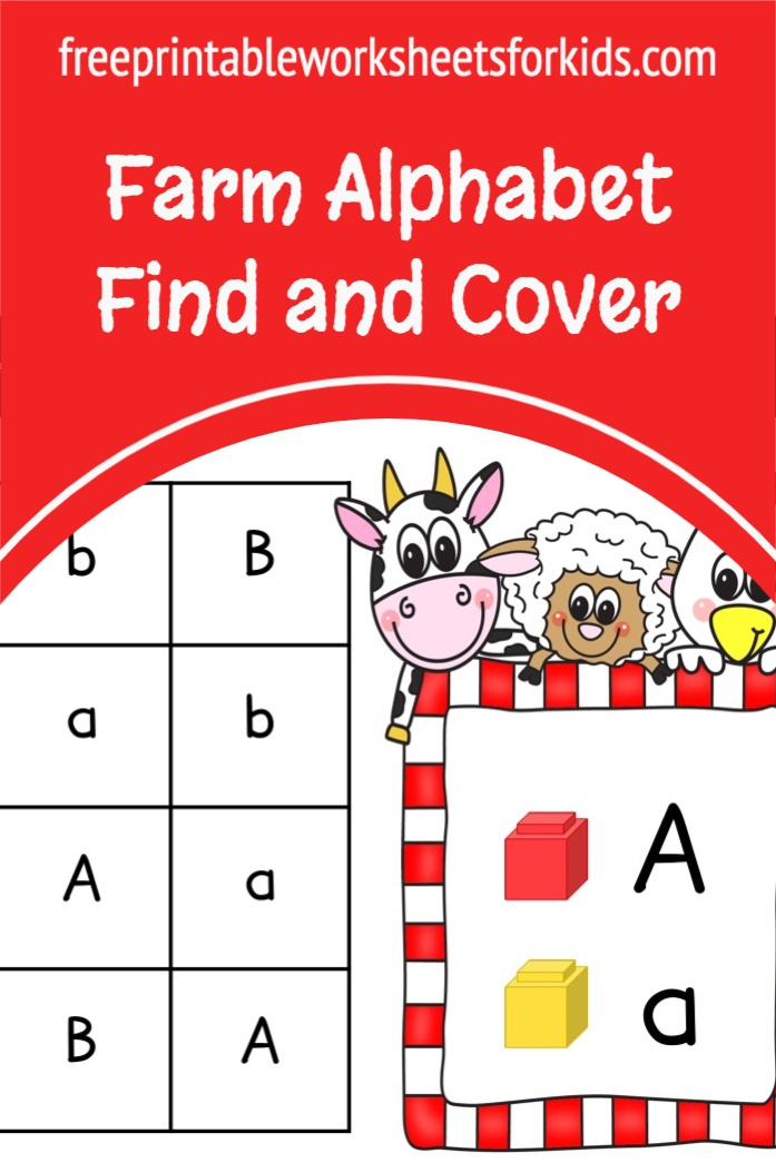 Work on letter recognition with your preschool students using this printable farm literacy center. You can use this fun game any time of the year in small groups or individually.