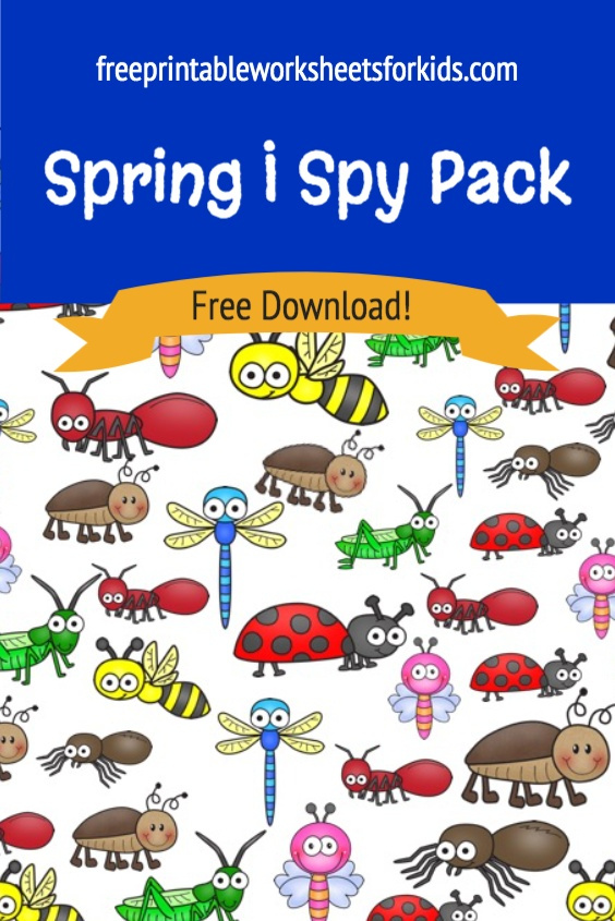 I spy a fun pack of activities that you can use this Spring! This pack of 3 visual discrimination activities will keep your kindergarteners busy all season long!