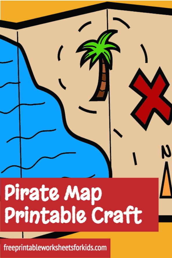 Looking for a summer camp activity that's easy to set up? This pirate theme craft encourages creativity and imagination. With this printable, your preschool or kindergarten students can create their own fun treasure map filled with obstacles, creatures and, of course, x marks the spot!