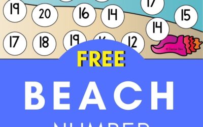 Beach Number Recognition to 20