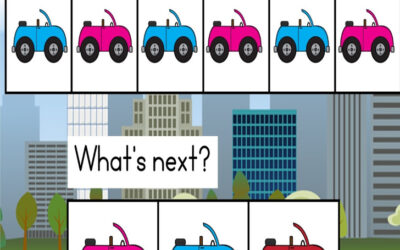 Colorful Car Patterns for Kindergarten