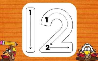 Get Your Students Writing Numbers 1 to 20 This Thanksgiving