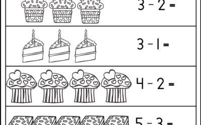 Get Set for Sweet Success With These Subtraction Worksheets for Kindergarten Within 10!