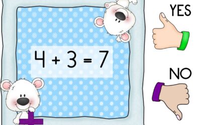 Arctic Animal Math: Addition Facts to 10