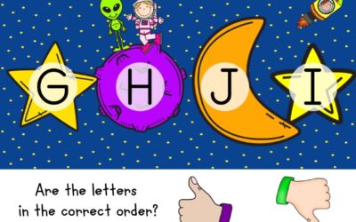 Help Their Letter Recognition Blast Off With Space Alphabet Sequence Cards