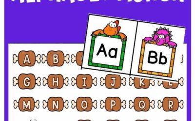 Dinosaur Lunch Alphabet Munch – A Dino Alphabet Match Game for Preschool