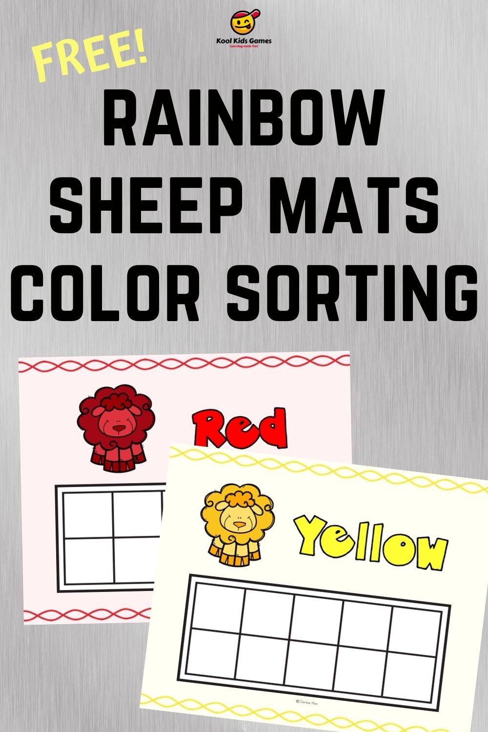 A preschool rainbow theme will help your students learn color names. These adorable sorting games for preschool allow you to help students sort by color as well as teaching them variations of Baa Baa Black Sheep to match each colorful page as they work.